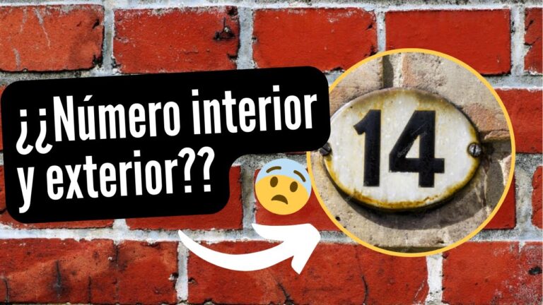 Que Es El Numero Interior Y Exterior De Una Casa nicolasruizuja.es