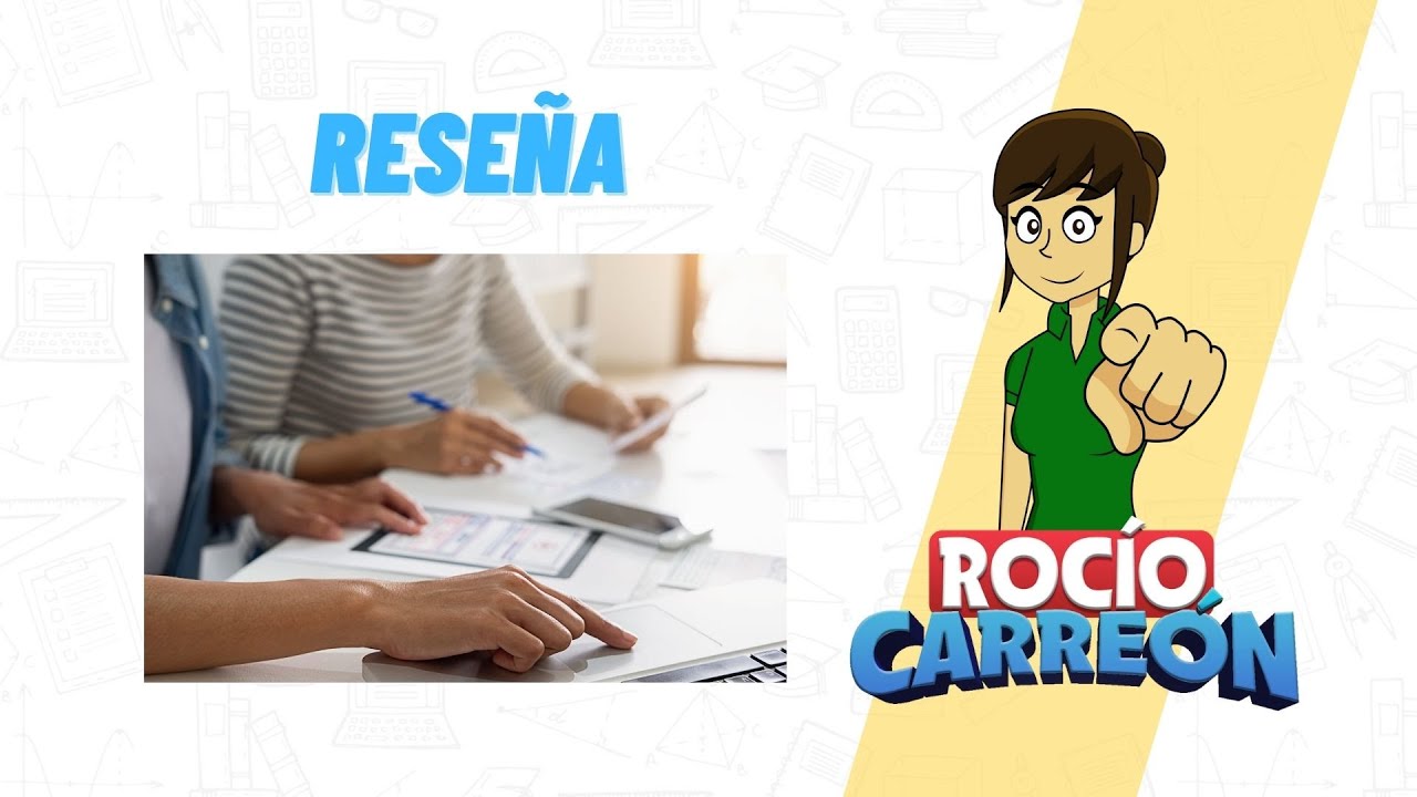 identifica las partes de la reseña relacionando las dos columnas