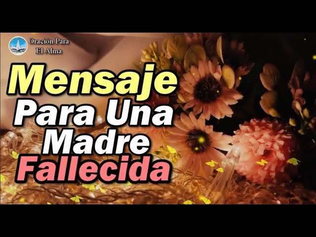 feliz dia mama que estas en el cielo
