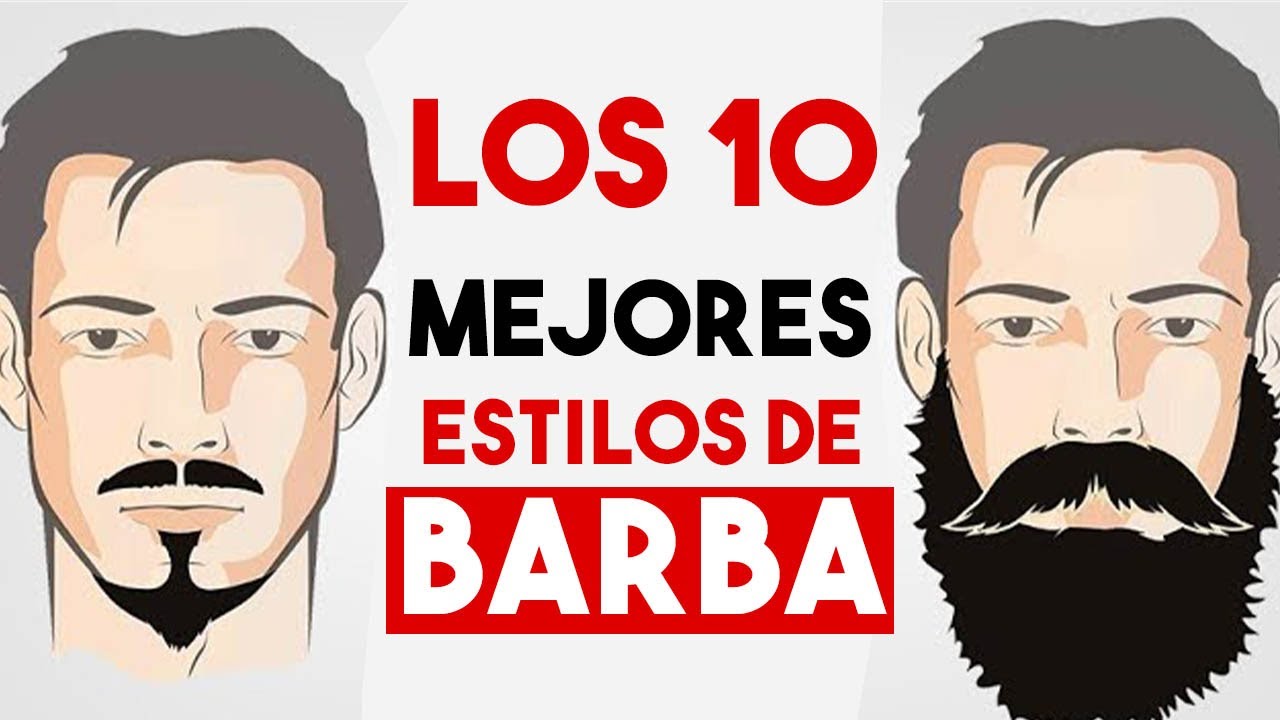 diferentes tipos de barbas y bigotes