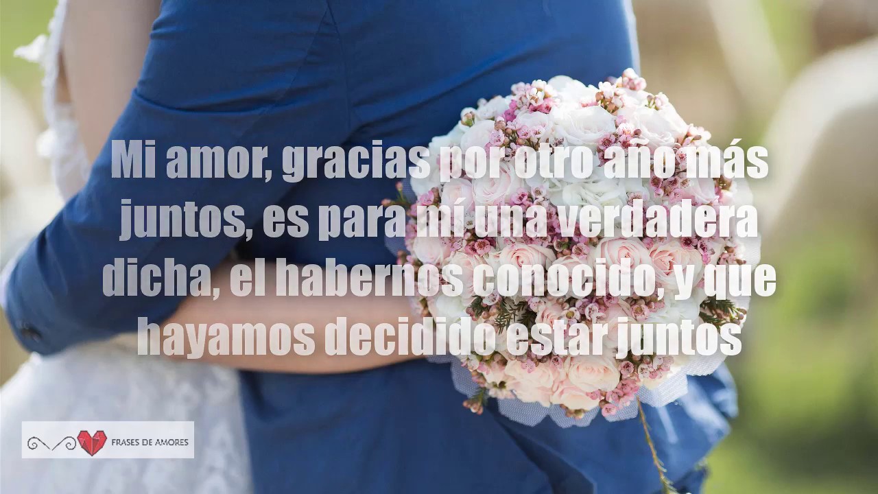 frases de aniversario de casados para mi esposa