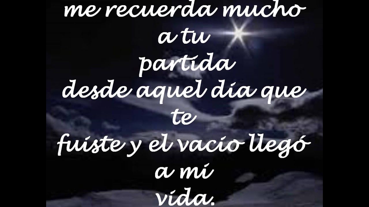 frases un año de tu partida
