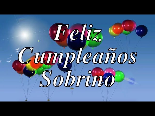 imágenes de cumpleaños para mi sobrino