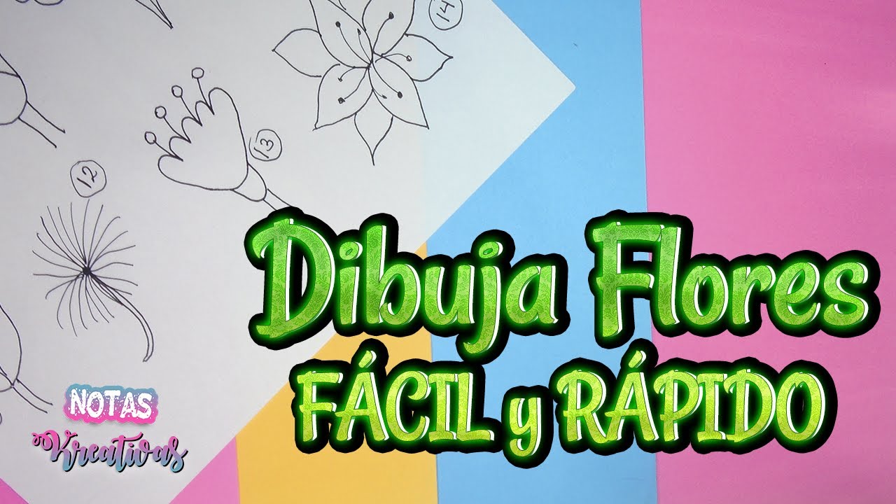 imagenes de flores bonitas para dibujar