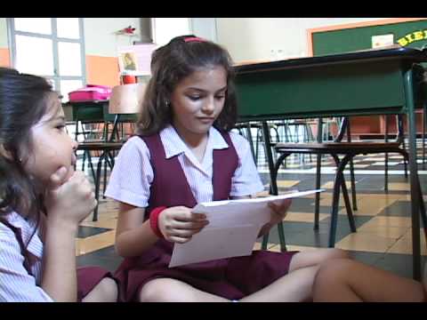 leyenda de la niña en la escuela