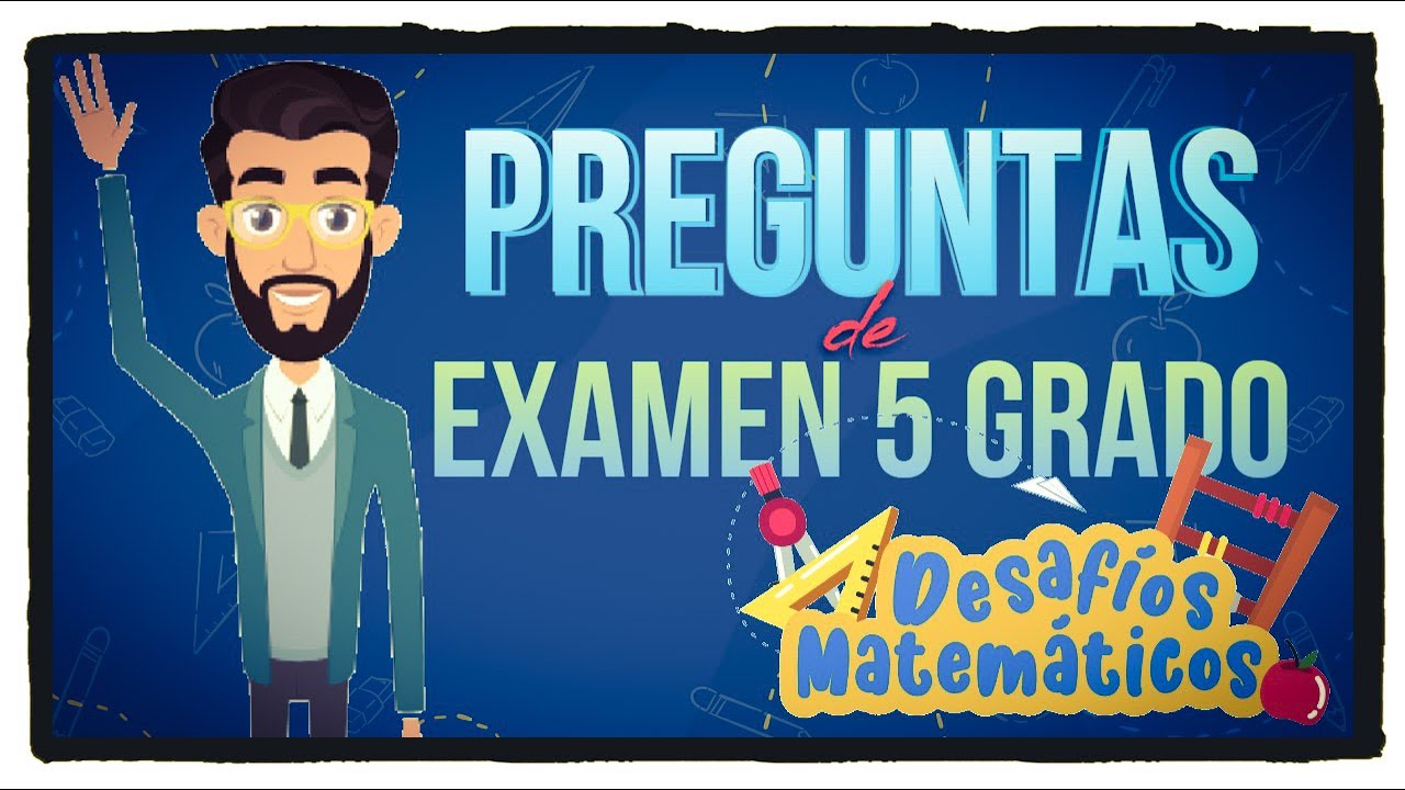 pagina de matematicas 5 grado contestado