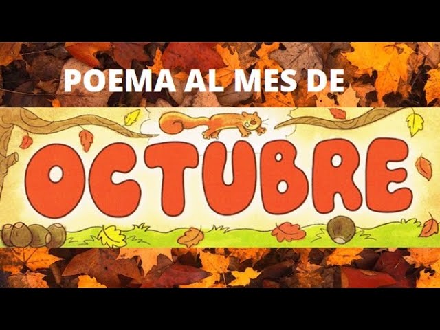 poemas del mes de octubre cortos