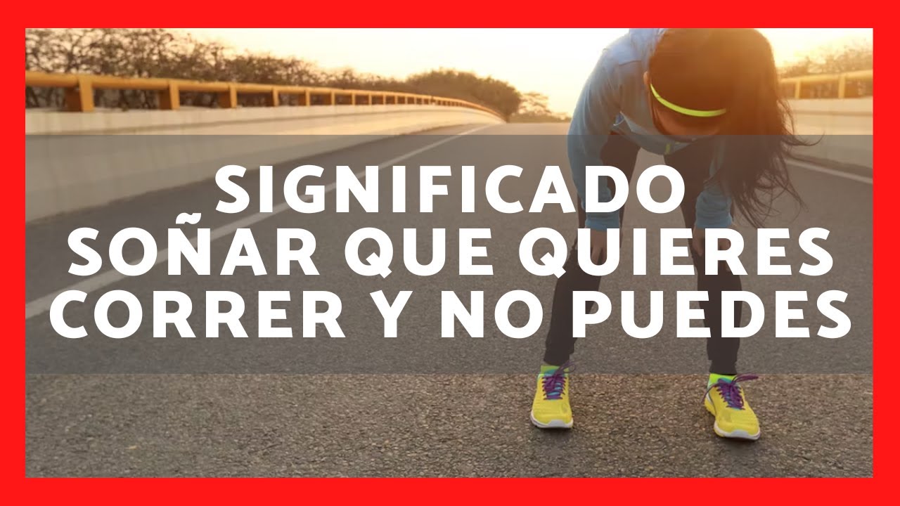 porque en mis sueños corro lento