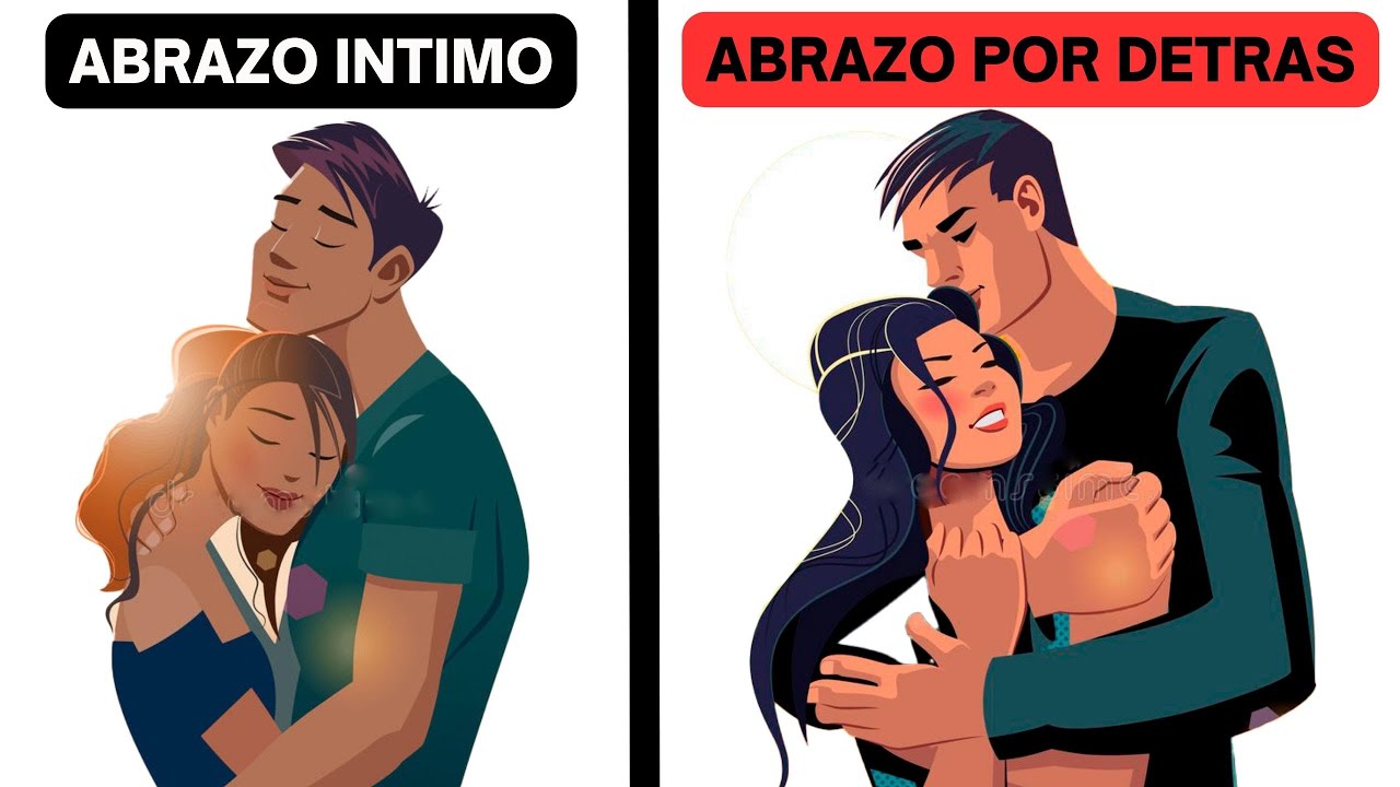que significa cuando un hombre te abraza por detrás