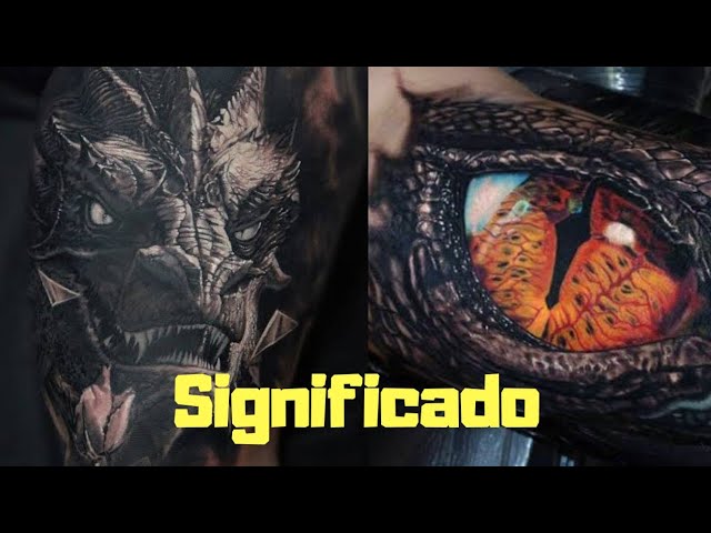 que significan los tatuajes de dragones