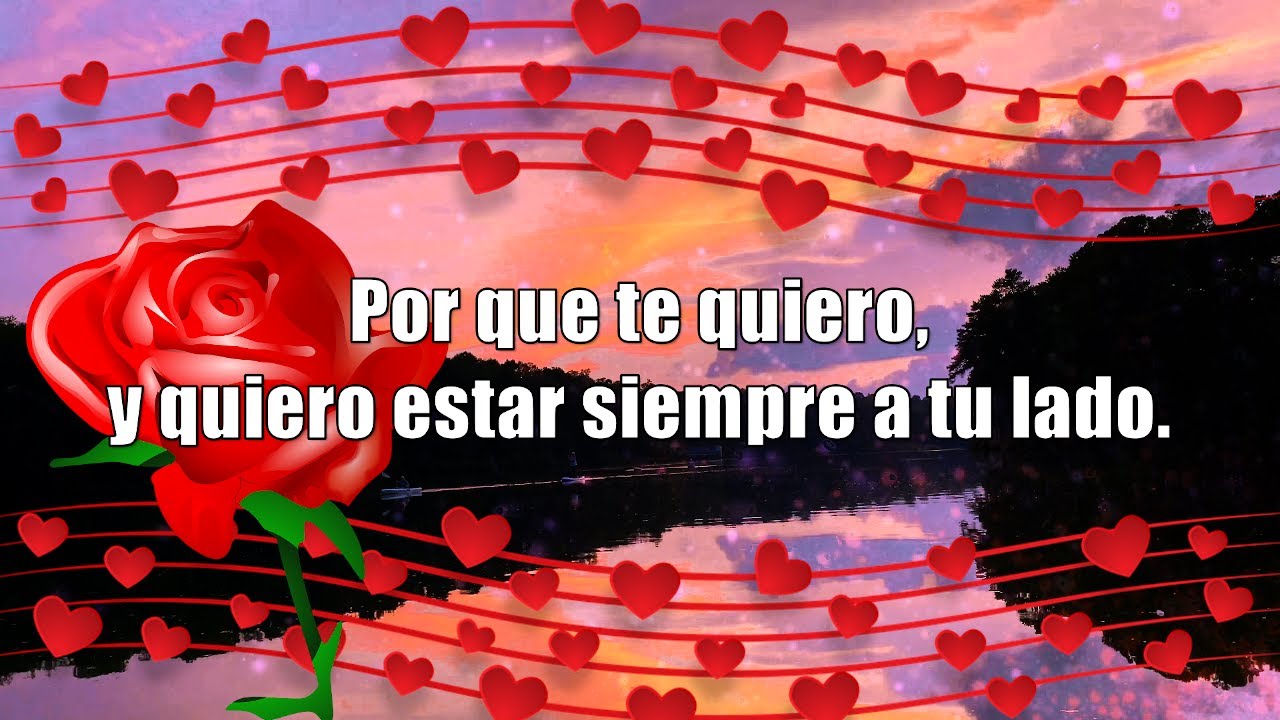 quiero estar siempre a tu lado carta