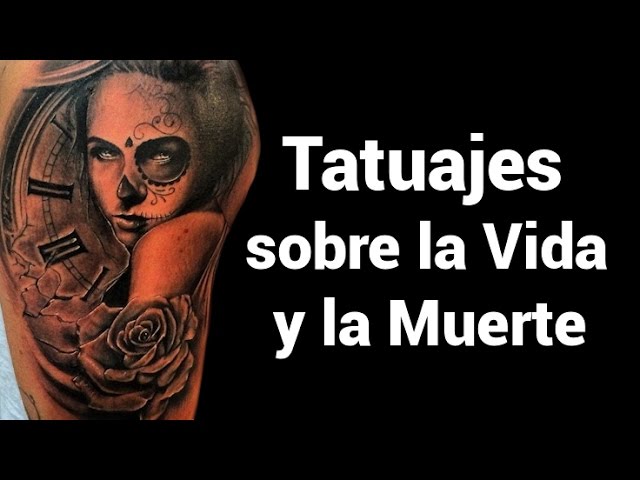 tatuajes de la vida y la muerte para hombres