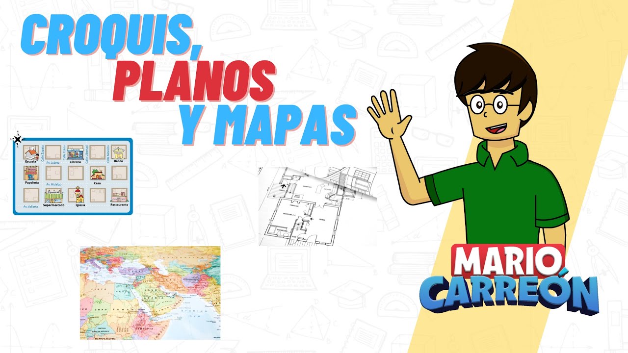 5 diferencias entre un mapa y un plano