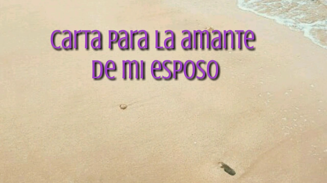 frases para la amante de mi esposo