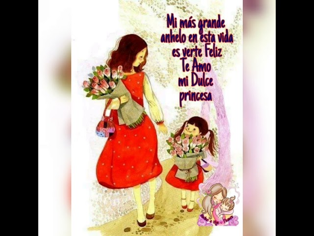 imagenes de mama con dos hijas con frases